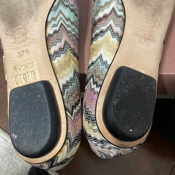 Missoni flats with low heel - Picture 2 of 3